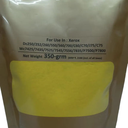 Yellow Toner Powder For Dc 240 242 250 252 260 Wc7425 7435 7525 7545 7556 7835