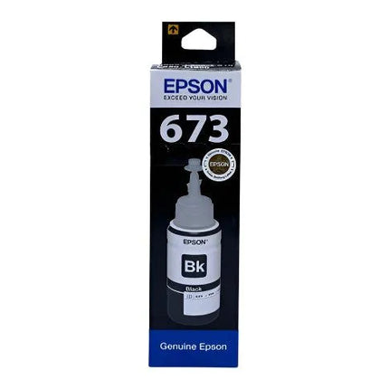 Epson 673 Black Ink Bottle Original