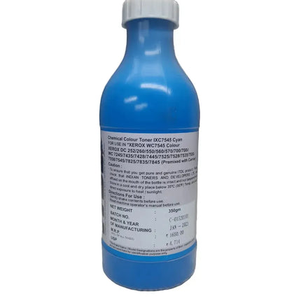 ITDL Cyan Toner Xerox WC7545/ 7245/ 7435/ 7428/ 7445/ 7525/ 7528/ 7535/7845 DC 252/260/550/560/570/700/700i