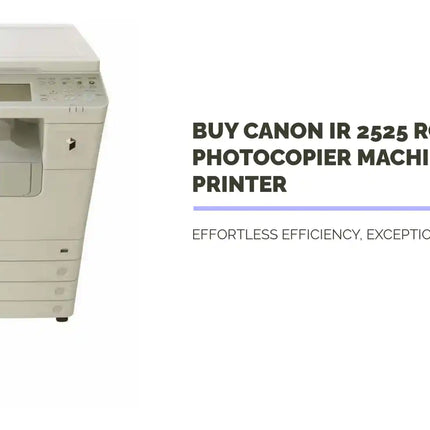 Buy Canon Ir 2525 Rc Photocopier Machine - Reliable Printer by@Outfy