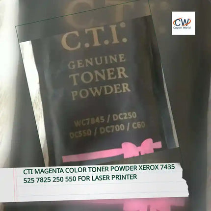 Cti Magenta Color Toner Powder Xerox 7435 525 7825 250 550 For Laser Printer by@Outfy