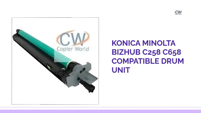 Konica Minolta Bizhub C258 C658 Compatible Drum Unit by@Outfy
