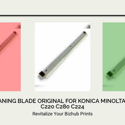 Ibt Cleaning Blade Original for Konica Minolta Bizhub C220 C280 C224 by@Outfy