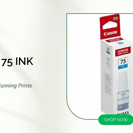 Canon 75 Ink Cyan by@Outfy