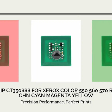 Drum Chip CT350888 for Xerox Color 550 560 570 Reset 85K CHN Cyan Magenta Yellow by@Outfy