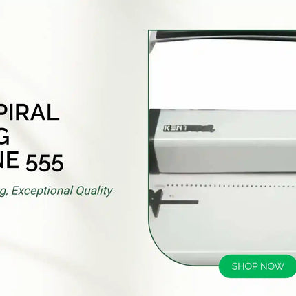 Kent Spiral Binding Machine 555 by@Outfy