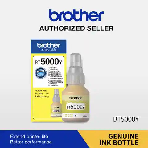Brother BT5000Y Yellow Ink for Printer 4500