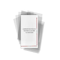 100mm x 230mm Aadhar Card Slip