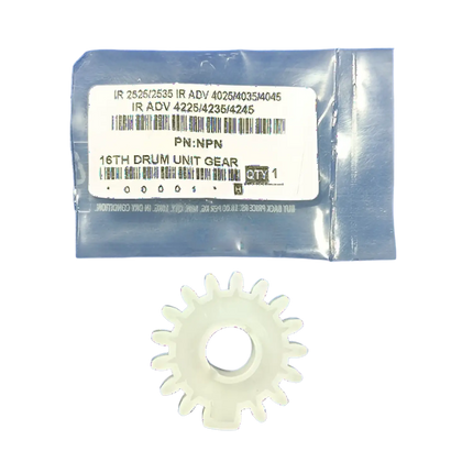 16TH Drum Unit Gear Compatible use for Canon IR 2525 2535 IR ADV 4025 4035 4045 IR ADV4225 4235 4245