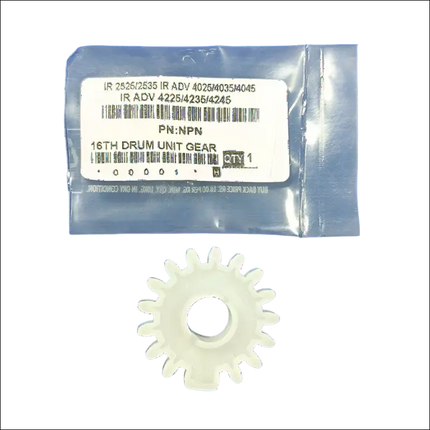 16TH Drum Unit Gear Compatible use for Canon IR 2525 2535 IR ADV 4025 4035 4045 IR ADV4225 4235 4245