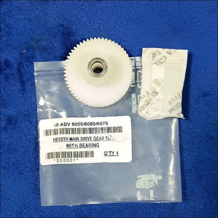 18/55TH Main Drive Gear Teflon With Bearing Compatible use for Canon IR ADV 6055 6065 6075
