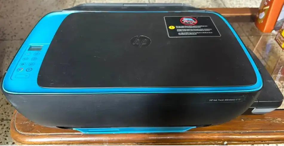HP INK TANK WIRELESS 419 Multi-function WiFi Color Ink Tank Printer with Voice Activated Printing Google Assistant and Alexa