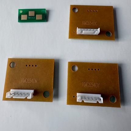 Drum Chip Cmyk (set Of 4 Pcs) for BIZHUBC654/BIZHUBC754