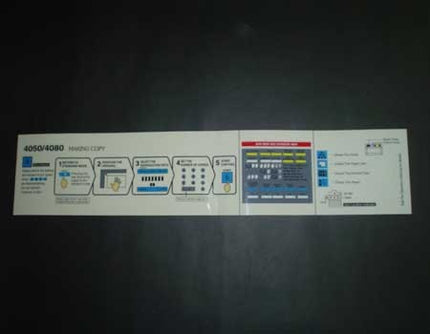 Top Sticker for NP4050