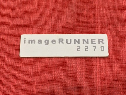 Front Door Model Sticker for IR2270