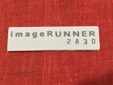 Front Door Model Sticker for IR2830