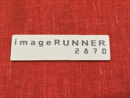 Front Door Model Sticker for IR2870