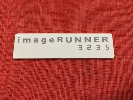Front Door Model Sticker for IR3235
