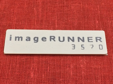Front Door Model Sticker for IR3570