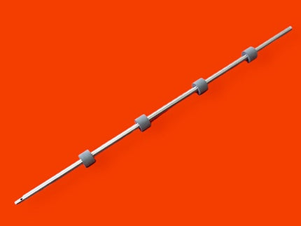 Roller, Reverse Rod Upper for IRADVANCE6055/IRADVANCE6065/IRADVANCE6075/IRADVANCE6255/IRADVANCE6265/IRADVANCE6275/IRADVANCE6555I/IRADVANCE6565I/IRADVANCE6575I/IRADVANCE8085/IRADVANCE8095/IRADVANCE8105/IRADVANCE8205/IRADVANCE8285/IRADVANCE8295