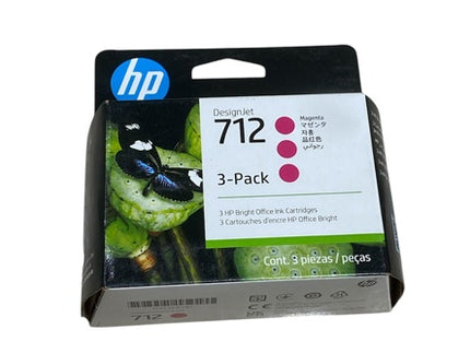 Ink Cartridge Magenta (3 Pack) – Premium for DESIGNJETT650/HP712/T210/T230/T630