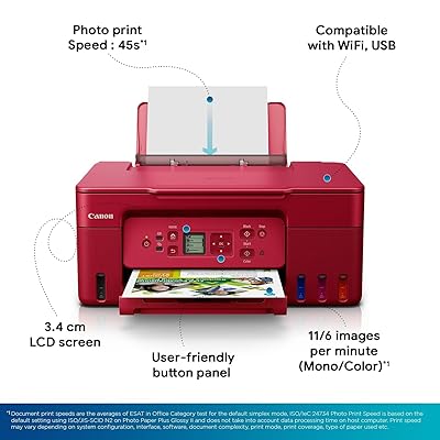 Canon Pixma Megatank G3770 red 