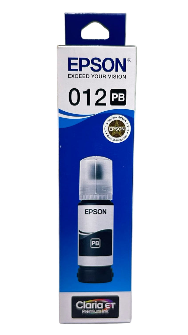 Epson 012 Ecotank Pigment Black Ink Bottle 70ML