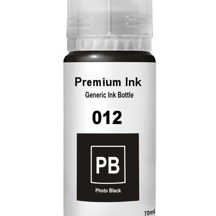 Epson 012 Ecotank Pigment Black Ink Bottle 70ML 
