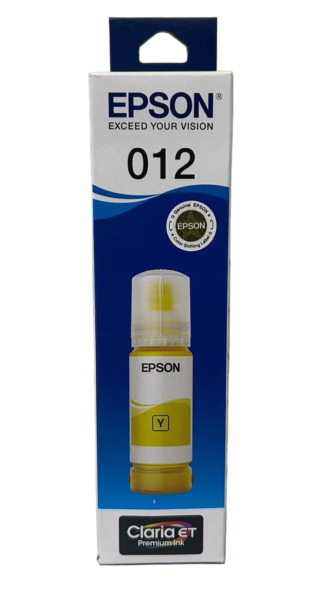 Epson 012 Ecotank Yellow Ink Bottle 70ML