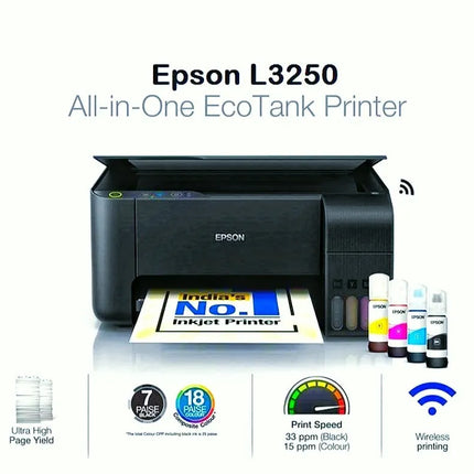 Epson EcoTank L3250 A4 Wi-Fi All-in-One Ink Tank Printer