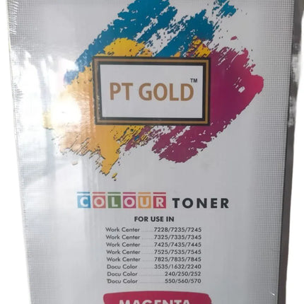 PT Gold Colour Toner Magenta for XEROX Work Center 7228/7235/7245/7325/7335/7345/7425/7435/7445/7525/7535/7545/7825/7835/7845/3535/1632/2240/240/250/252/550/553/570