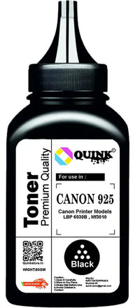 QUINK Toner Powder for Canon ir925 Cartridge- 80 gms, for Canon image class LBP6030B, image class MF3010