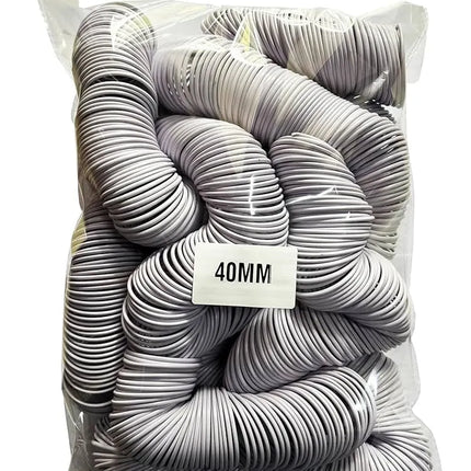 Spiral Binding White Ring 40mm