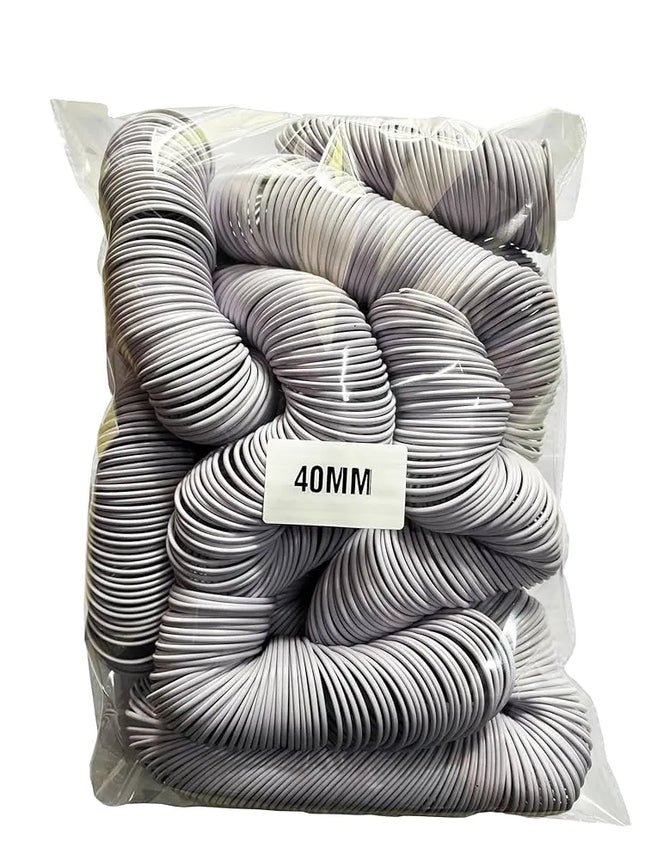 Spiral Binding White Ring 40mm