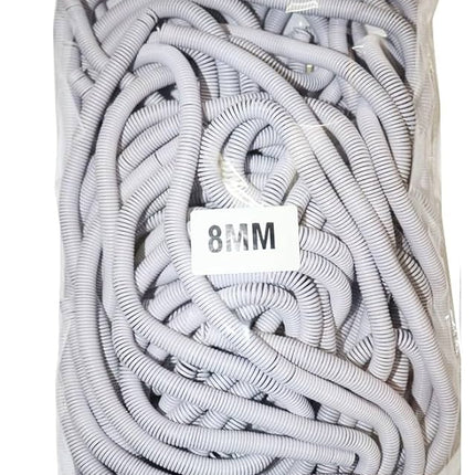 Spiral ring spiral binding white ring 8mm