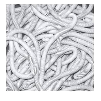 Spiral ring spiral binding white ring 8mm