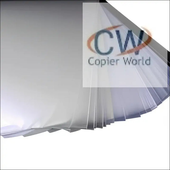 A4 Size ohp Transparent Glossy Film Sheets 125 Micron - LAMINATION POUCH