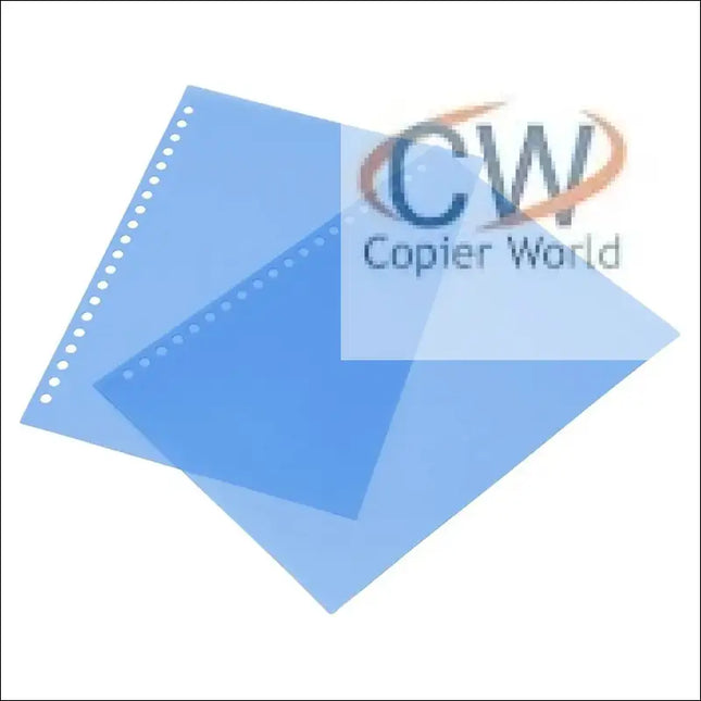 A4 Super Diamond Spiral Binding Sheet Blue - LAMINATION PAPER