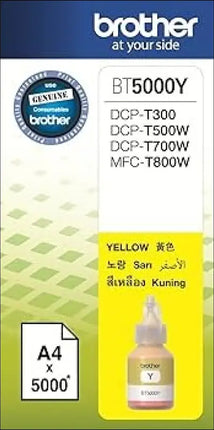Brother BT5000Y Yellow Ink for Printer 4500