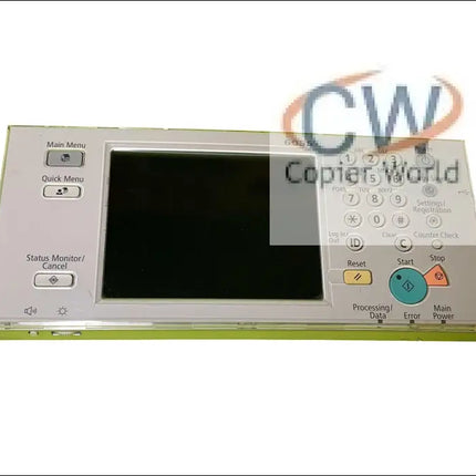 Canon Advance Ir 6255 Display Control Panel