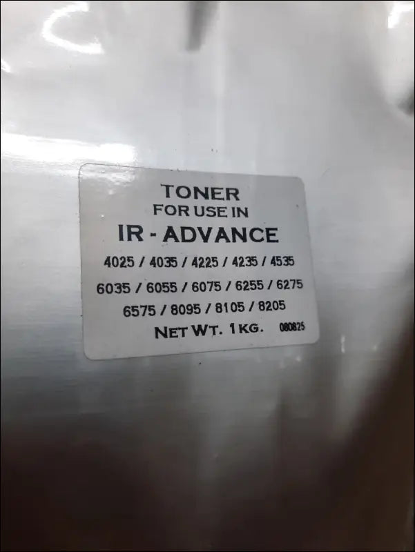 Canon IR-ADV Toner Powder 1Kg | Compatible Toner for IR Advance 4025/4035/4225/4235/6035/6055/6075/6255/6275 - TONERS