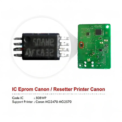 Chip IC EEPROM Compatible use for Canon MG2470 MG2570 Printer ( A-1 Quality )