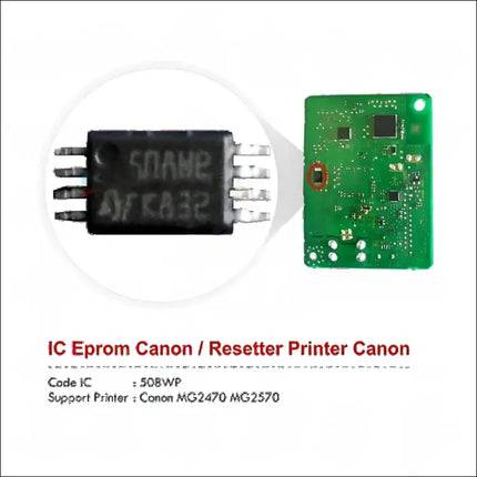 Chip IC EEPROM Compatible use for Canon MG2470 MG2570 Printer ( A-1 Quality )