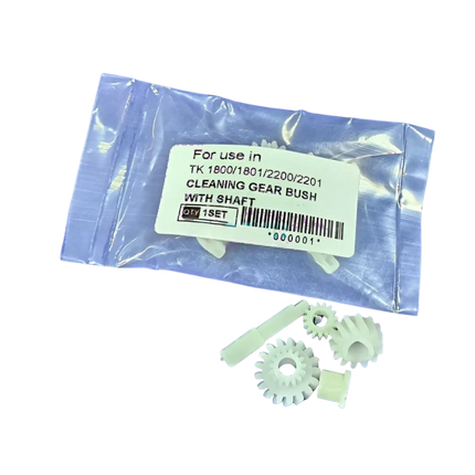 Cleaning Gear Bush with Shaft Compatible use for Kyocera 1800 1801 2200 2201