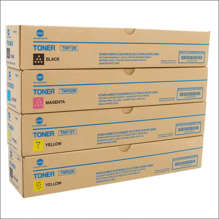 Cmyk Cartridge Use For Konica Minolta TN221 - TONERS