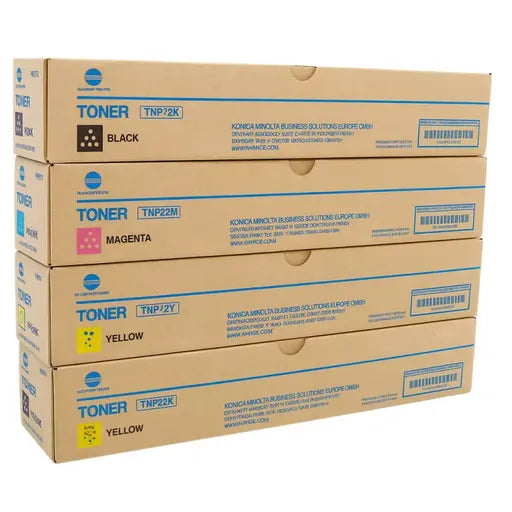 Cmyk Cartridge Use For Konica Minolta TN221 - TONERS