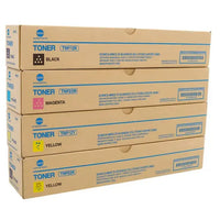 Cmyk Cartridge Use For Konica Minolta TN221 - TONERS