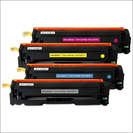 Compatible CRG 045 Toner Cartridge CMYK Compatible use for Canon Image Class MF634Cdw MF632Cdw LBP612Cd