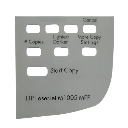 Control Panel (Sticker) Compatible use for HP Laserjet M1005