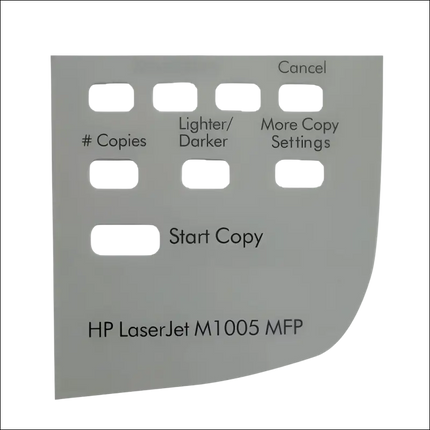 Control Panel (Sticker) Compatible use for HP Laserjet M1005